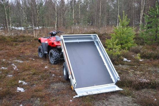 Flakvagn Terratrailer 800