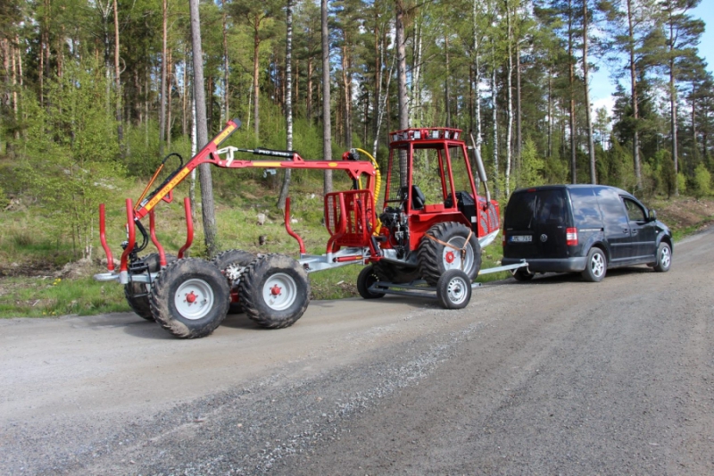 Dollyvagn, Inkl Lgf-skylt Och Ljusramp Bison 6000x/8000