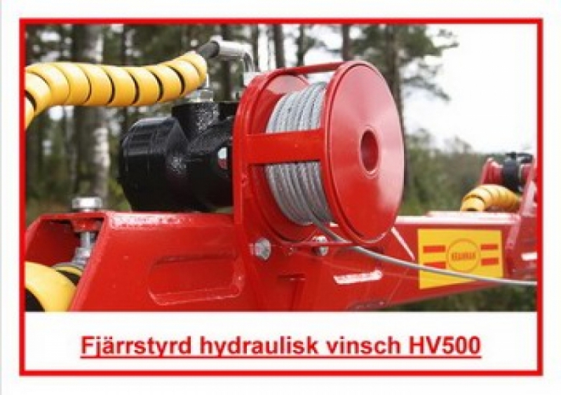 Vinsch Fjärrstyrd Hydraulisk