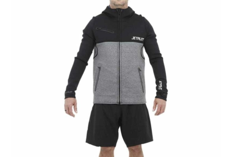 Jetpilot X1 2mm Tour Coat Neo Jacket Black/charcoal Xl